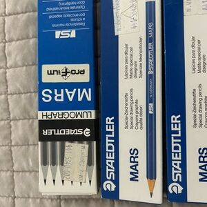 ✏️ Vintage Staedtler Mars Lumograph Drawing Pencils – Made in West Germany